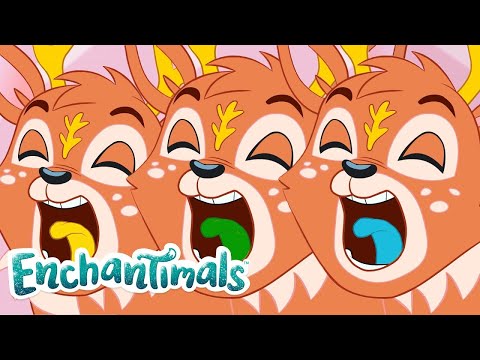 Oh no! Lingua verde, lingua blu!😱| @EnchantimalsItaliano 🎃 Compilazione