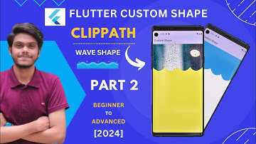 Flutter Clip Path Tutorial | Custom Shape in Flutter | Clippers in Flutter | PART 2