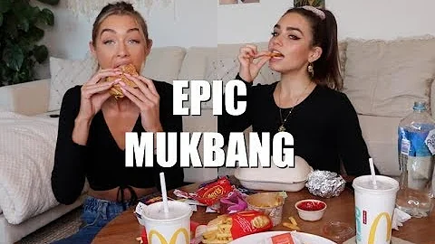 MCDONALDS + MEXICAN FOOD MUKBANG Ft. Cartia Mallan