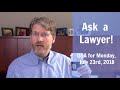 Jim Hart is the founding attorney of The Hart Law Firm in Cary, NC. Each week he takes your questions and answers them on a video. Have a question you...