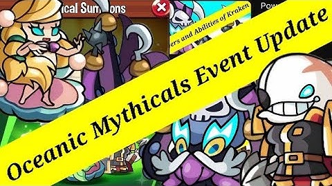 New Ocean Mythicals Event Update News | Summoner