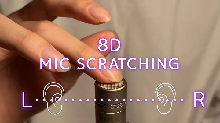 8D ASMR Tingles Through Your Brain🧠 Mic Scratching for 1 Hour (No Talking)