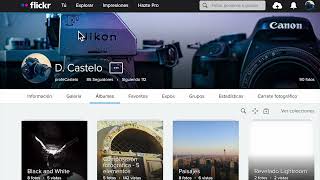 Cómo compartir un álbum de Flickr.com