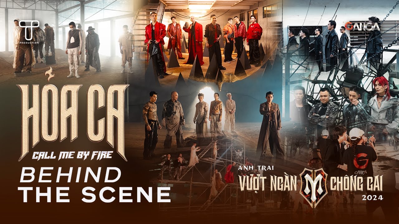 Hậu trường 33 Anh Tài trong MV “Hỏa Ca”, Anh Tài Tự Long, Soobin, Trương Thế Vinh gặp “kiếp nạn”