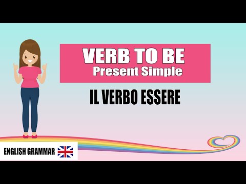 Il verbo ESSERE in inglese | Verb to be present simple