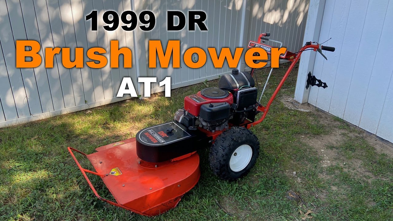 DR Brush Mower My 6th mower in Lawncare YouTube