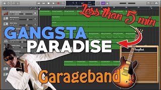 Coolio - Gangsta's Paradise \/ GARAGEBAND (Mac\/Iphone)