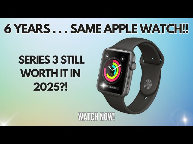 Apple Watch Series 3 In 2026 Review! (Still Worth It?) - YouTube