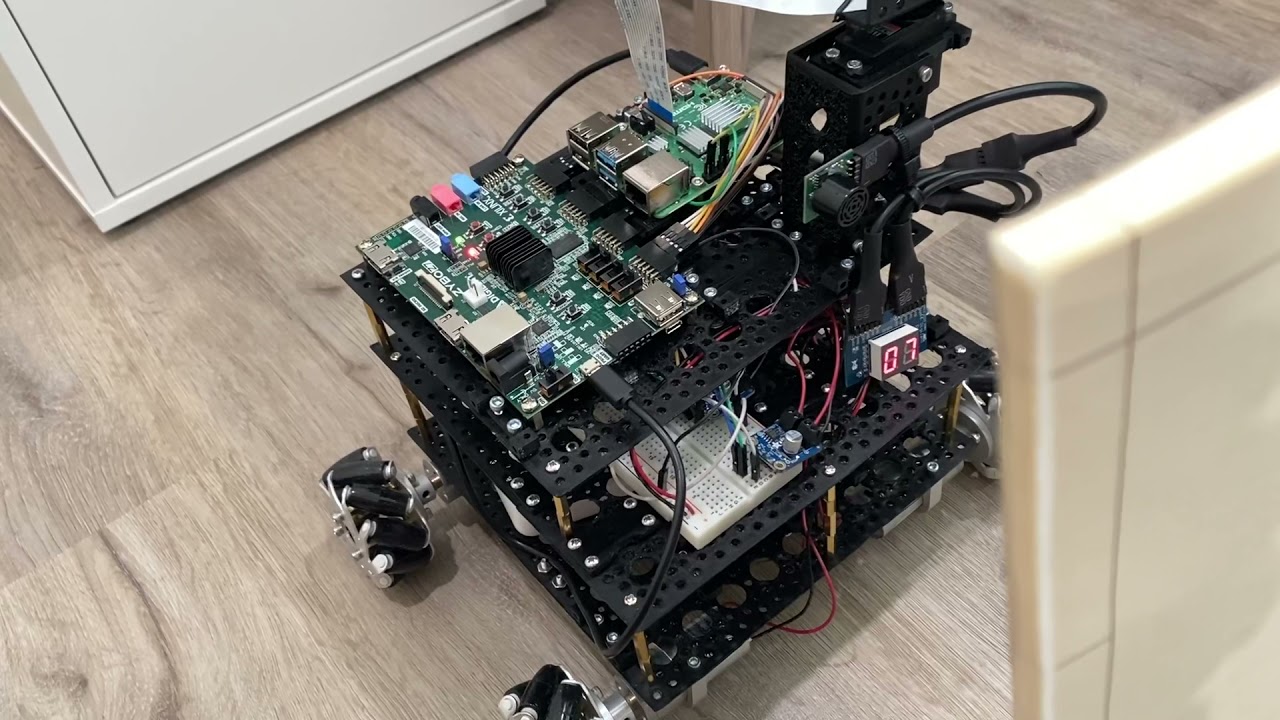FPGA Telemetry Bot: Distance Sensor Interface - YouTube