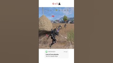 1 vs 4 - Call of Duty Mobile #shorts #codm