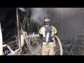 Видео с пожара на рынке "Классик" в Ростове