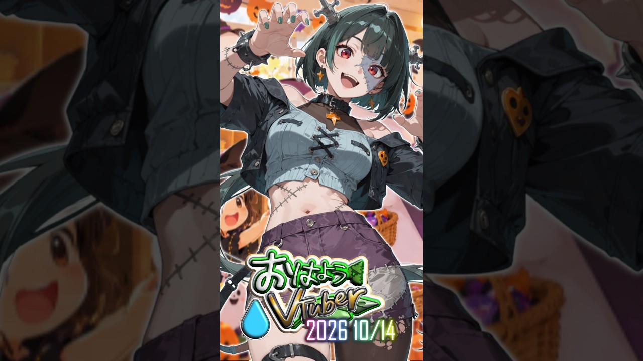 おはようVTuber for Youtube 20261014💧森ツバサ #おはようvtuber #おはV #shorts