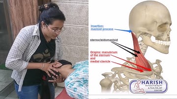 Sternocleidomastoid muscle energy technique in hindi