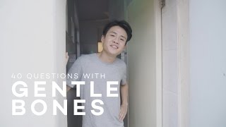 40 Questions With Gentle Bones  On Touring Fist Fighting His Personal Playlist And More