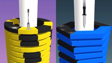 ✅ Stack Ball in Max Level Game Mobile Walkthrough New Trailers Update Gameplay IOS,Android