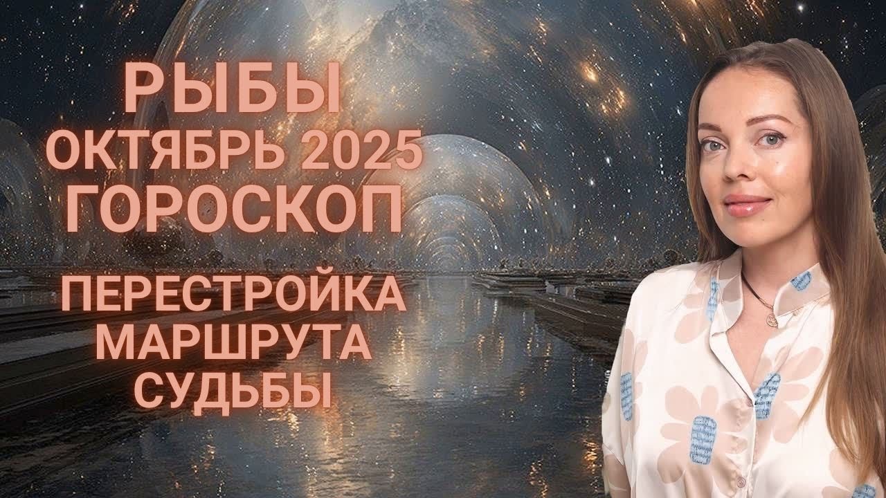 Рыбы - гороскоп на октябрь 2025 года. Перестройка маршрута Судьбы