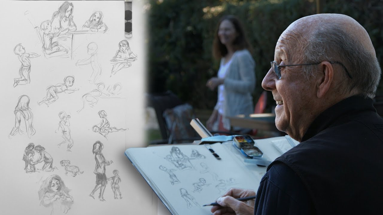 TRAILER | Sketching on Location: Part 3 | Children at Play with Glenn Vilppu