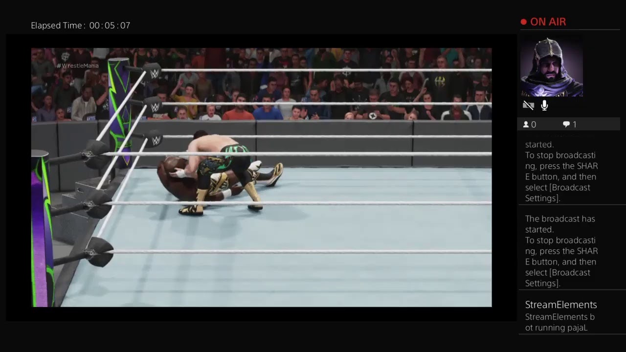 WWE 2K19 Eddie Guerrero vs. Shelton Benjamin Over The Top Rope