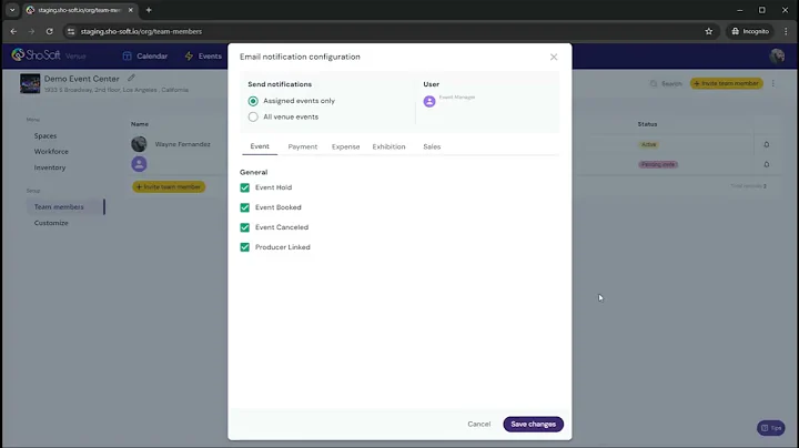 Adding Team Members to Sho-Soft
