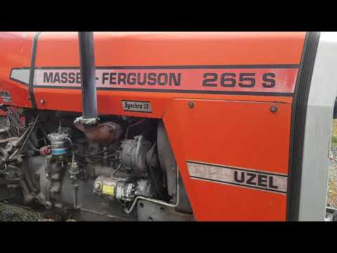 MASSEY FERGUSON 265 S MÜTİŞ ÇALIŞMA SESİ