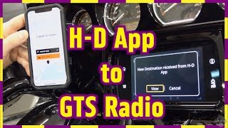 Connecting the Harley-Davidson App to the GTS Radio screenshot 4