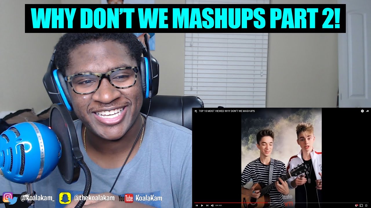 Reacting To Why Don't We Mashups Part 2!
