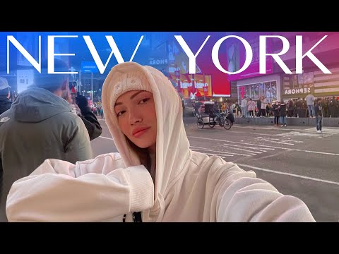 Iki günlüğüne new york'a geçiyoruz 🌇🗽delirmeden hemen öncesi vlog