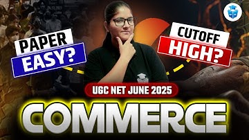 UGC NET Commerce Cut Off 2025 | UGC NET June 2025 Commerce Expected Cut Off | Ayushi Mam