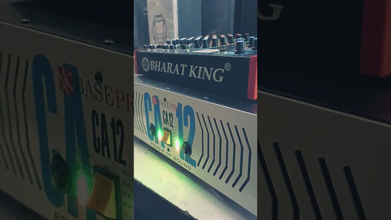 BHARAT KING CA12 BASSPRO AMPLIFIER BASS KING