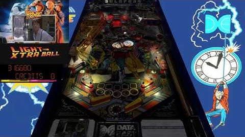 Back To The Future Data East Pinball (PuP Pack) VPX