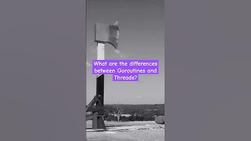 What are the differences between Goroutines and Threads? #golang #interviewquestions #go