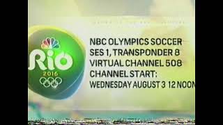 NBC 2016 Olympics Pre-Feed Info Slide - Late July 2016