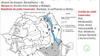 BAC 2024 - România - Râuri (Apele curgătoare și reședințele de județ traversate)2.0(+ Argeșul) screenshot 1