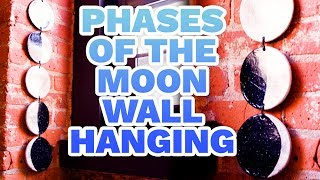 DIY Phases of the Moon Wall Hanging - HGTV Handmade