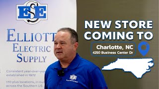NEWS: Elliott Electric Supply is Coming to Charlotte, North Carolina