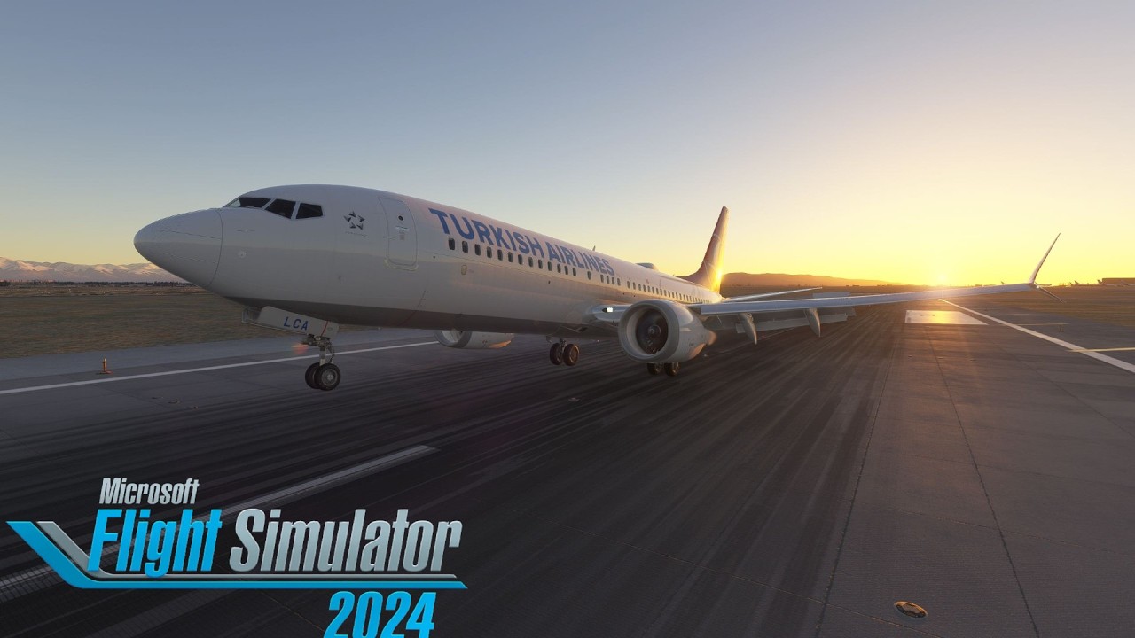 Flight Simulator B737-MAX Istanbul - Tehran | Turkish Airlines Full Flight | iran  | MSFS2024