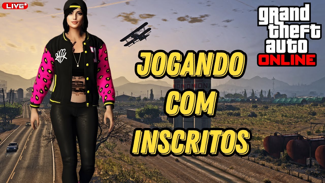🎀GTA V ONLINE AO VIVO (PS5)