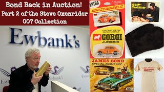 Bond Back In Auction...! The Steve Oxenrider Bond Collection Part 2- Toys & Games
