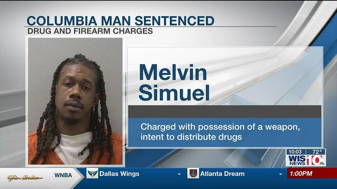 Columbia man sentenced in connection to guns and weapons charges - YouTube