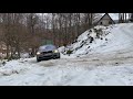 BMW e90 330d xDrive - snow climbing