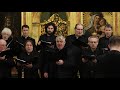 Śpiew cerkiewny Chóru Męskiego Filharmonii Krakowskiej