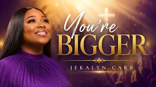 You're Bigger, Gospel Worship 2026, Jekalyn Carr Style, New Gospel Song, New Artist 2026 screenshot 3