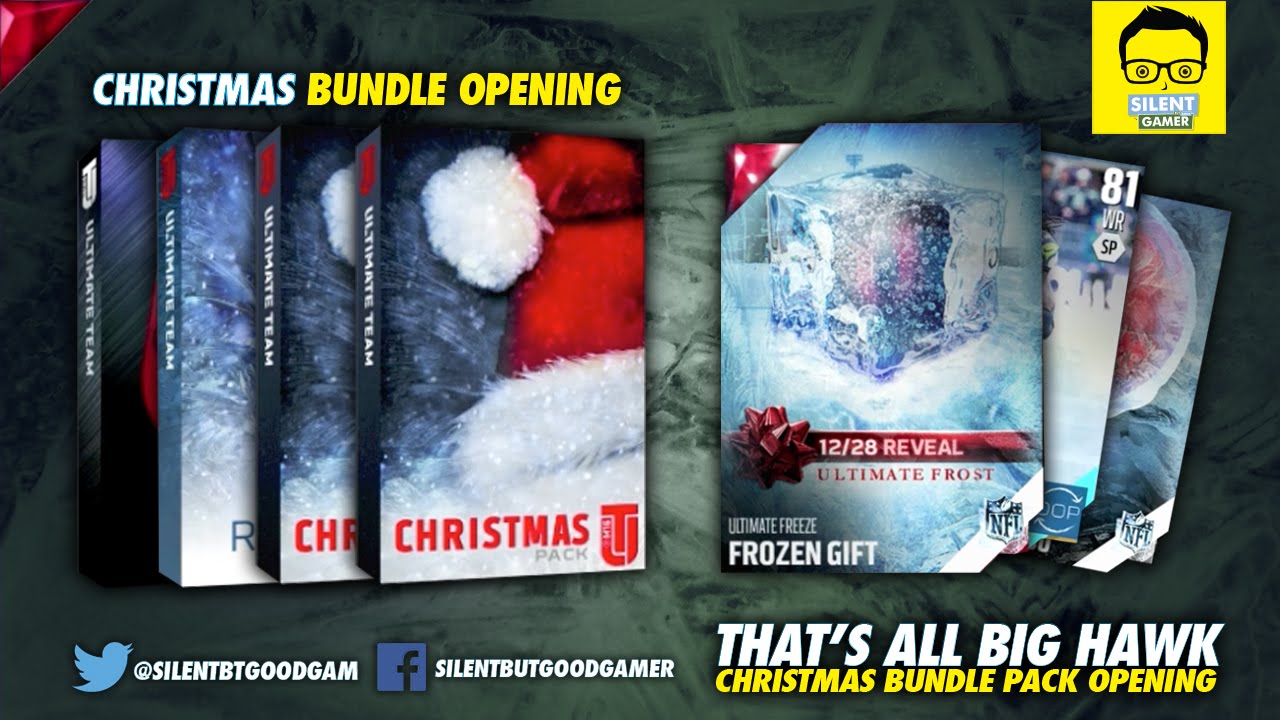 Madden 16 Christmas Bundle Pack Opening - Part 1of 2-  "Mut 16 Christmas Bundle Pack Opening"