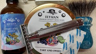 Wet Shaving: bbs.live #womensweek Featuring Shannon from Elysian with Tart&Sweet and the Muhle R41