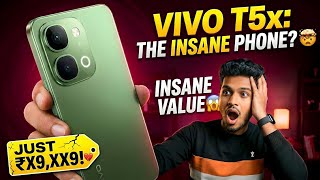 Vivo T5X Review &amp; Specifications ⚡ MD7400 Processor, 7200mAh Battery, 50MP Camera and More @₹X9,XX9 