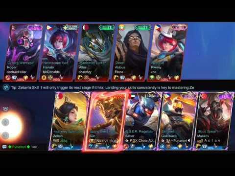 S41 Season: MYTHIC TIER RANK GAME #MobileLegends