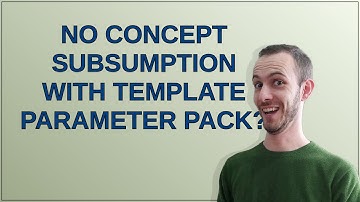 No concept subsumption with template parameter pack?