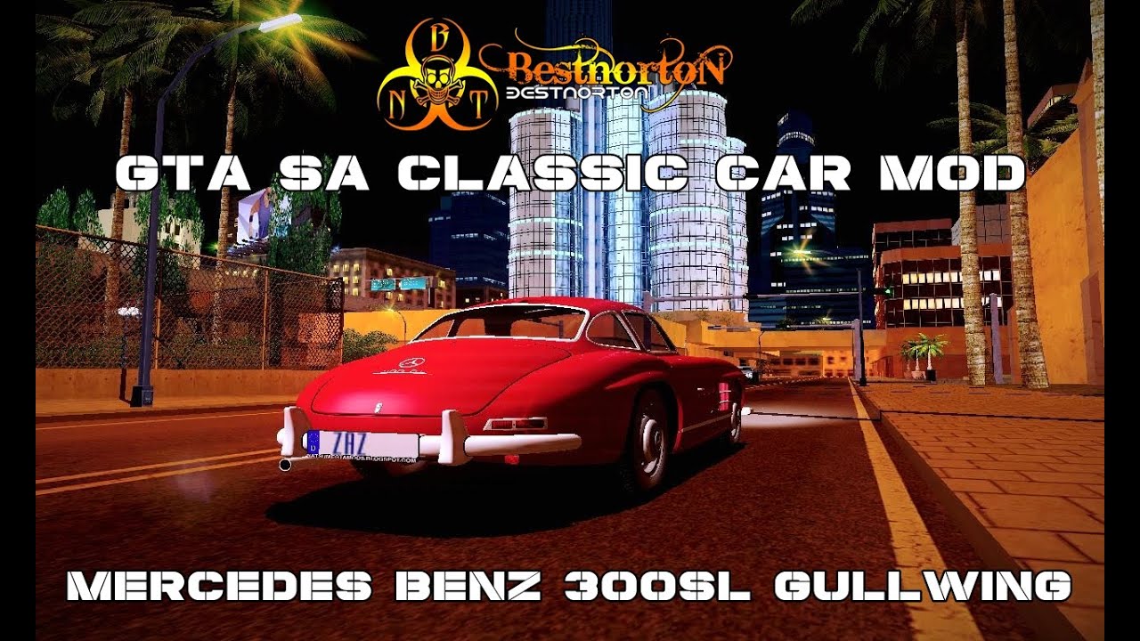 Gta Sa Classic Car Mod Mercedes Benz 300sl Gullwing Youtube Gta Sa Classic Car Mod Mercedes Benz 300sl Gullwing Youtube