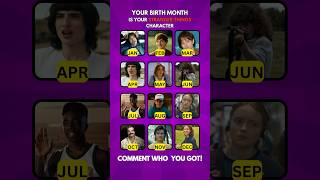Your Birth Month Reveals Your Stranger Things Twin 👀