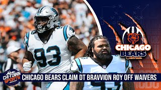 Chicago Bears Claim DT Bravvion Roy Off Waivers